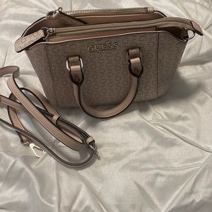 Light pink GUESS cross body bag, gently used